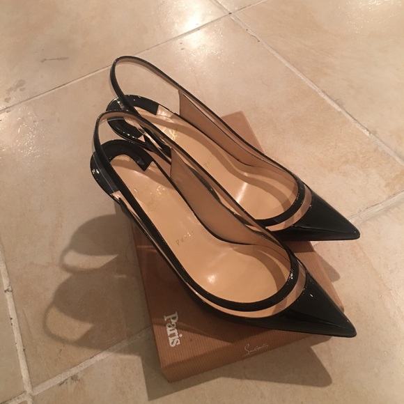 Christian Louboutin Paulina Sling 85mm size 41 - Picture 6 of 8